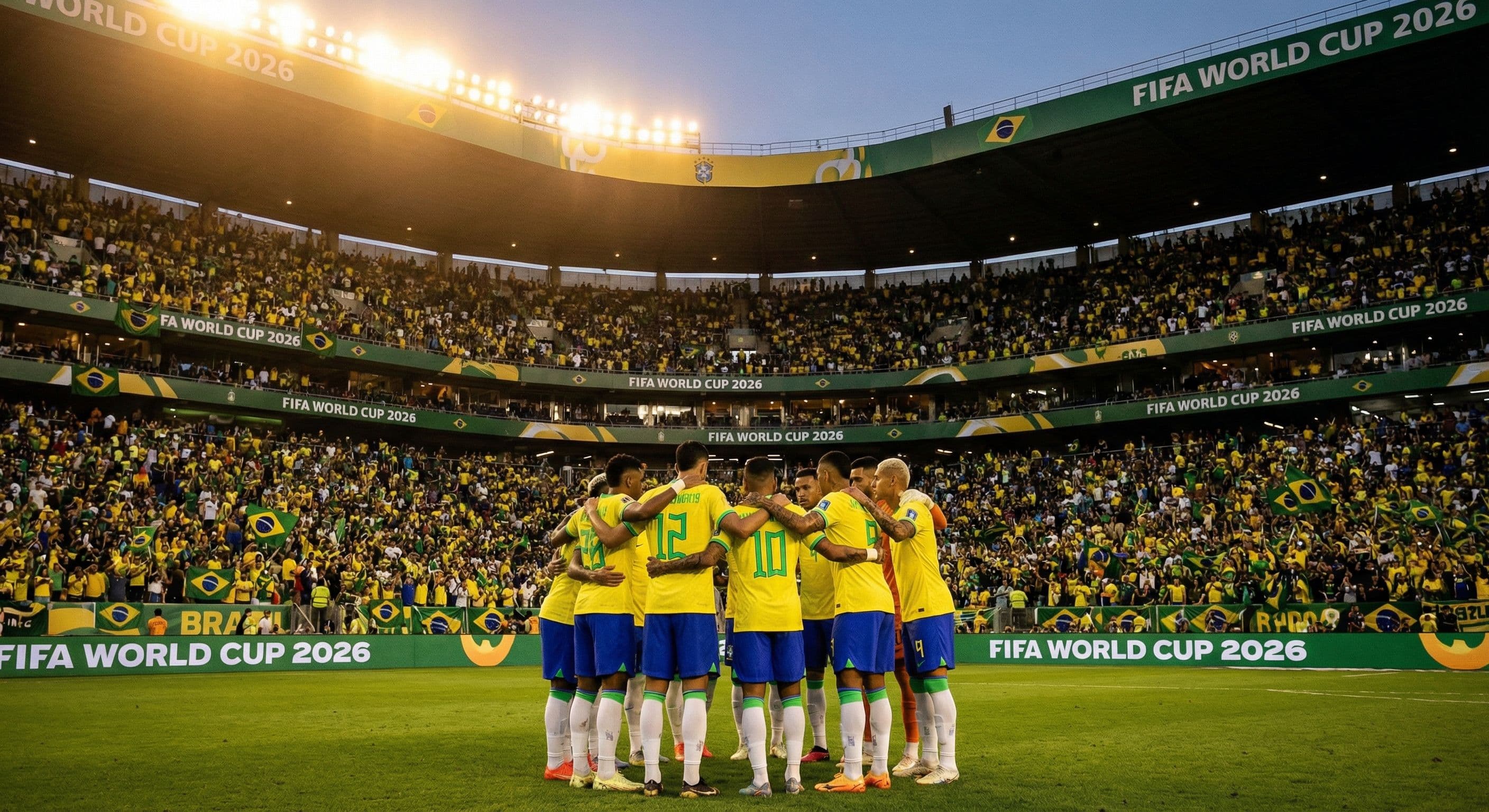 Everything you need to know about the Seleção's quest for a sixth World Cup title on American soil. Squad analysis, key players, tactics, and predictions.